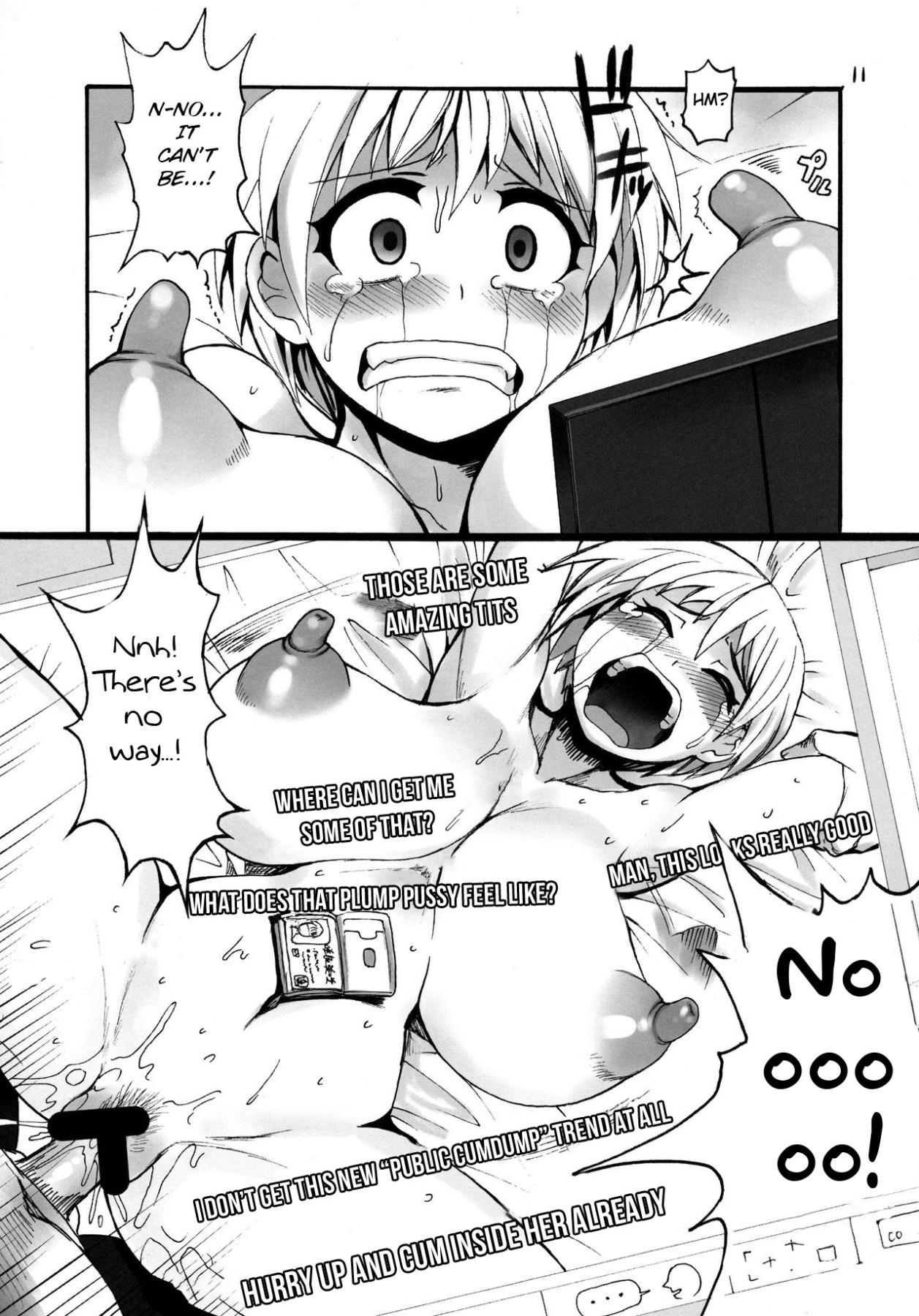 Hentai Manga Comic-Be Careful Kouhai-chan!-Read-10